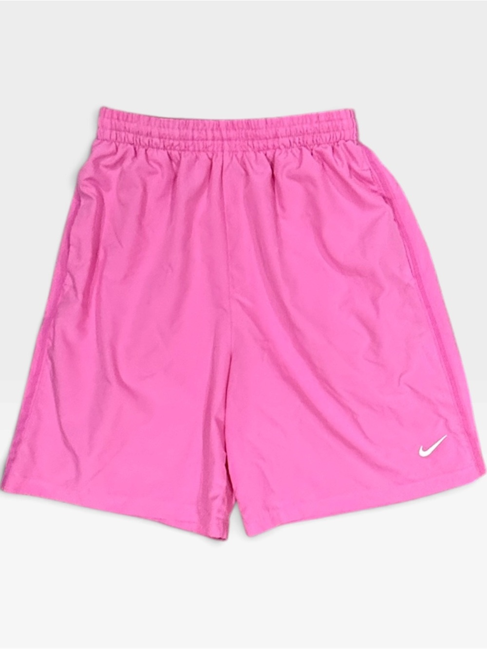 Nike Dri-FIT Girls XL Pink Athletic Running Shorts Pockets